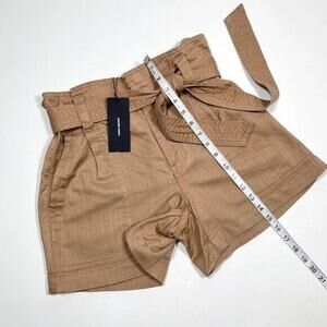 VERO MODA high waisted cotton utility shorts size Small (b5)